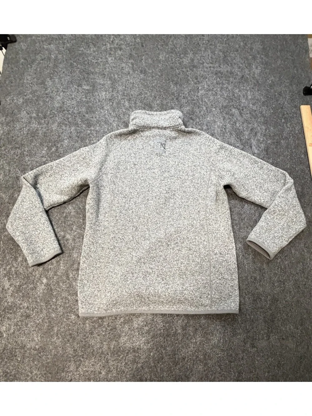 Patagonia Better Sweater 1/4 Zip Pullover Fleece Gray Men’s XL 25522